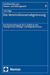 Abbildung von: Die Vereinsklassenabgrenzung - Nomos