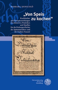 Abbildung von: "Von Speis zu kochen" - Universitätsverlag Winter