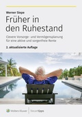 Cover: Fr&uuml;her in den Ruhestand - Wolters Kluwer Steuertipps GmbH