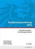 Cover: Strafprozessordnung 1975 - Pro Libris Verlagsgesellschaft