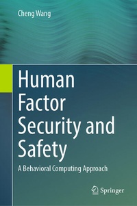 Enlarge image Cover: Human Factor Security and Safety - Springer Nature Switzerland AG