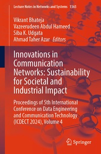Abbildung von: Innovations in Communication Networks: Sustainability for Societal and Industrial Impact - Springer