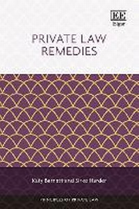 Abbildung von: Private Law Remedies - Edward Elgar Publishing