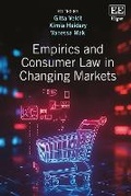 Cover: Empirics and Consumer Law in Changing Markets - Edward Elgar Publishing