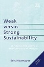 Cover: Weak versus Strong Sustainability - Edward Elgar Publishing