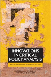 Enlarge image Cover: Innovations in Critical Policy Analysis - Policy Press