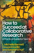 Cover: How to Succeed at Collaborative Research - Bristol University Press