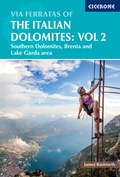 Cover: Via Ferratas of the Italian Dolomites: Vol 2 - Cicerone Press
