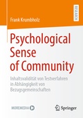 Cover: Psychological Sense of Community - Springer