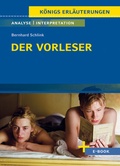 Cover: Der Vorleser von Bernhard Schlink - Textanalyse und Interpretation - Bange, C