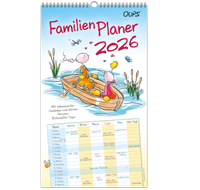 Abbildung von: Oups Familienplaner 2026 - werteArt Verlag