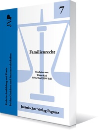 Abbildung von: Familienrecht - Juristischer Verlag Pegnitz