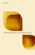 Cover: Oxford Studies in Normative Ethics - Oxford University Press