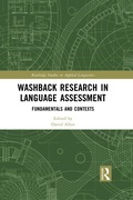 Cover: Washback Research in Language Assessment - Routledge