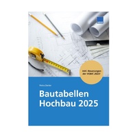 Abbildung von: Bautabellen Hochbau 2025 - WEKA
