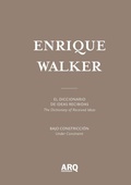 Cover: Enrique Walker - Ediciones Arq