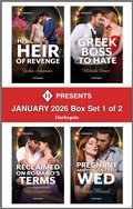 Cover: Harlequin Presents January 2026 - Box Set 1 of 2 - Harlequin Presents