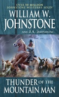 Cover: Thunder of the Mountain Man - Pinnacle Books