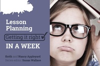 Enlarge image Cover: Lesson Planning: Getting it Right in a Week - Routledge