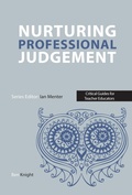Cover: Nurturing Professional Judgement - Routledge