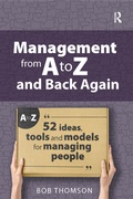 Cover: Management from A to Z and back again - Routledge