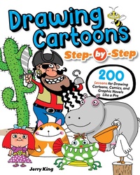 Enlarge image Cover: Drawing Cartoons Step-by-Step - Design Originals