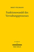 Cover: Funktionswandel des Verwaltungsprozesses - Mohr Siebeck
