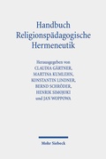 Cover: Handbuch Religionsp&auml;dagogische Hermeneutik - Mohr Siebeck