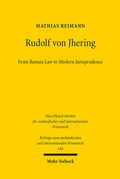 Cover: Rudolf von Jhering - Mohr Siebeck