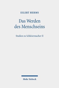 Abbildung von: Das Werden des Menschseins - Mohr Siebeck