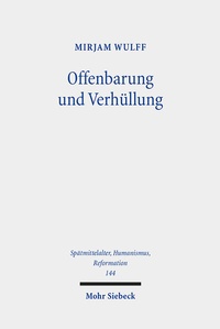 Abbildung von: Offenbarung und Verhüllung - Mohr Siebeck