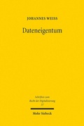 Abbildung von: Dateneigentum - Mohr Siebeck
