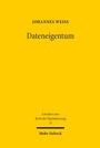 Cover: Dateneigentum - Mohr Siebeck
