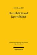 Abbildung von: Revisibilität und Reversibilität - Mohr Siebeck