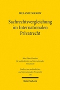 Abbildung von: Sachrechtsvergleichung im Internationalen Privatrecht - Mohr Siebeck