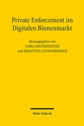 Abbildung von: Private Enforcement im Digitalen Binnenmarkt - Mohr Siebeck