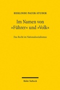 Abbildung von: Im Namen von "Führer" und "Volk" - Mohr Siebeck