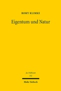 Abbildung von: Eigentum und Natur - Mohr Siebeck