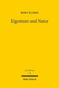 Abbildung von: Eigentum und Natur - Mohr Siebeck