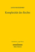 Bild: Komplexit&auml;t des Rechts - Mohr Siebeck