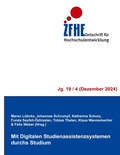 Cover: Mit Digitalen Studienassistenzsystemen durchs Studium - BoD - Books on Demand