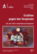 Cover: Erz&auml;hlen gegen das Vergessen - Schneider bei wbv