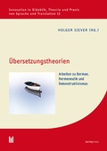 Cover: &Uuml;bersetzungstheorien - Akademische Verlagsgemeinschaft M&uuml;nchen
