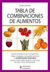 Abbildung von: Tabla de combinaciones de alimentos - Editorial Hispano Europea S.A.