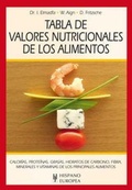 Cover: Tabla de valores nutricionales de los alimentos - Editorial Hispano Europea S.A.
