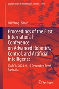 Cover: Proceedings of the First International Conference on Advanced Robotics, Control, and Artificial Intelligence - Springer Nature Switzerland AG