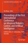 Cover: Proceedings of the First International Conference on Advanced Robotics, Control, and Artificial Intelligence - Springer