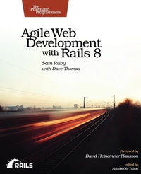 Abbildung von: Agile Web Development with Rails 8 - The Pragmatic Programmers