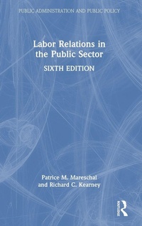 Enlarge image Cover: Labor Relations in the Public Sector - Routledge