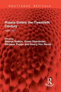 Bild: Russia Enters the Twentieth Century - Routledge
